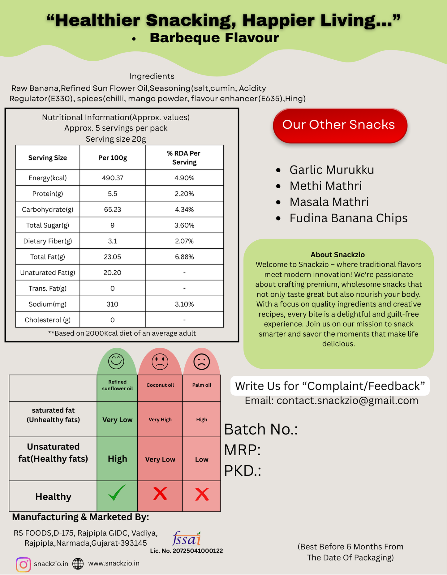 Barbaque Bananan Chips