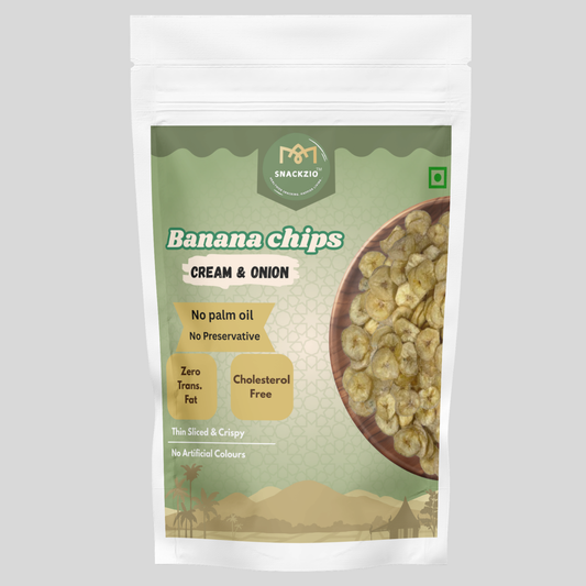Cream & Onion Banana Chips